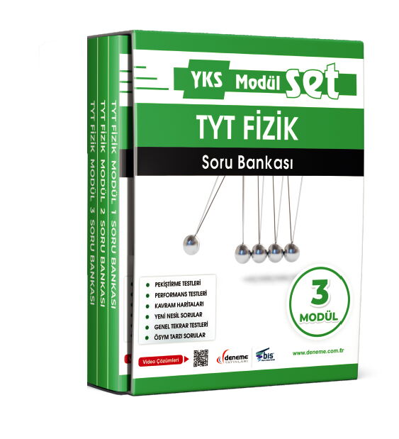 TYT FİZİK SORU BANKASI MODÜLER SET - 3 MODÜL
